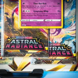 Pokemon TCG Sword & Shield Astral Radiance 3 Pack Blister Sylveon Sealed - Image 5