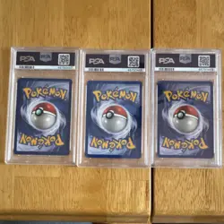 Nintendo PSA Graded 1st Edition 1999 Pokemon TCG Golbat Machollo Venomoth Lot - Image 2