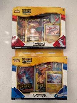 Factory Sealed Pokemon Dragon Majesty Pin Collection Lot - Latias & Latios - Image 3