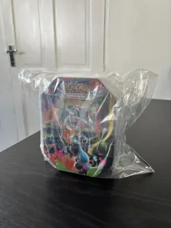 Mega Charizard Ex Tin - Mega Charizard X EX Promo - Pokemon TCG Factory Sealed - Image 2