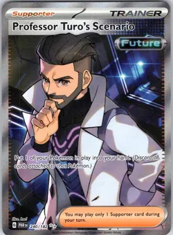 PROFESSOR TURO'S SCENARIO 240/182 PARADOX RIFT POKEMON NM/M - Image 1