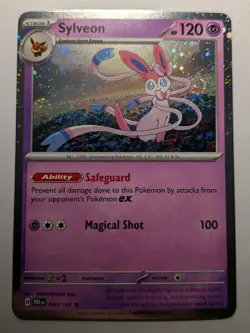 Sylveon - (Cosmos Holo) Holo Rare Pokemon TCG 040/131 (SWIRL) - Image 1