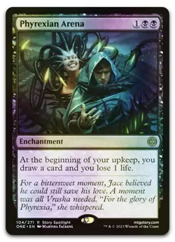 Phyrexian Arena - NM - FOIL - Phyrexia All Will Be One - MTG - Image 1