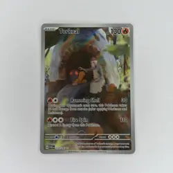 Torkoal 172/167 Illustration Rare Holo SV06: Twilight Masquerade Pokemon NM - Image 1