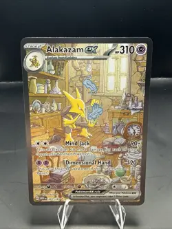 Pokemon TCG - Alakazam Ex 201/165 - S&V 151 - Special Illustration Rare - Image 1