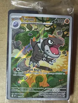 Pokemon TCG - Perfect Order Black Star Promo Holo - Tyrunt #70 - Sealed - Image 1
