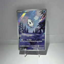 Pokemon Vanillite 111/086 Sv: White Flare Illustration Rare Holo 60 HP - Image 1