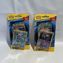 Pokemon XY Evolutions Check Lane Blister Set Of 2 Greninja And Weezing - Image 1