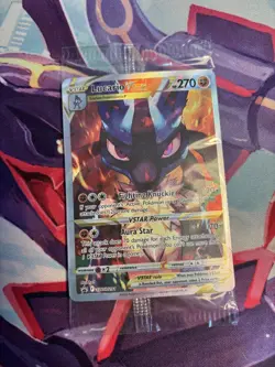 2023 Pokemon Promo Crown Zenith Lucario Vstar SWSH291 Sealed NM - Image 1