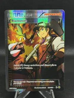Blacksmith 88a/106 Alternate Art Trainer XY Flashfire Pokemon TCG LP - Image 1
