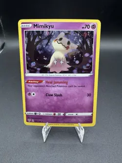 Pokemon Mimikyu Cosmos Holo 81/189 - Darkness Ablaze LP/NM - Image 1