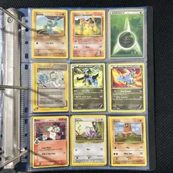 Pokemon Base Set Big 3 TRIO Blastoise Charizard Venusaur Vintage Binder Page Lot - Image 5