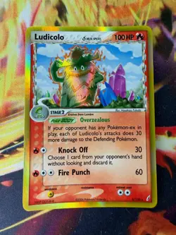 Ludicolo 6/100 NM Holo Rare Crystal Guardians 2006 Pokemon TCG - Image 1