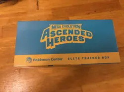 Pokemon Center ETB Mega Evolution Ascended Heroes Elite Trainer Box Pokemon TCG - Image 3