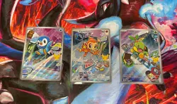 Pokemon 2026 First Partner Illustration Collection Series 1 Promos Set 40-42 - Image 1