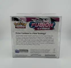 Fusion Strike Booster Box Pokemon Sword & Shield NEW SEALED - w/ Semi Rigid Case - Image 5