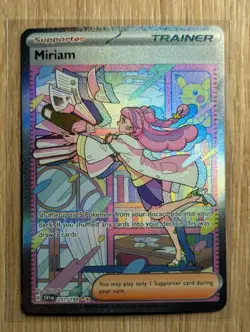 Pokemon Miriam Special Illustration Rare 251/198 SV01: Scarlet & Violet Base Set - Image 1