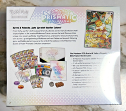 Pokemon TCG Prismatic Evolutions ETB Elite Trainer Box New (small tear on side) - Image 3