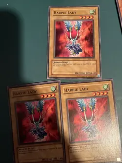 3x Harpie Lady (Original Artwork) - MRD-008 - Common - Unlimited Edition LP - Image 1