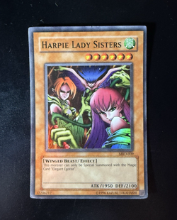 Yu-Gi-Oh! TCG Harpy Lady Sisters MRD-009 Super Rare Holo Unlimited - Image 1