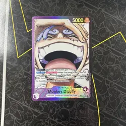 Monkey D. Luffy (Alt Art) OP09-061 L Emperors in the New World ONE PIECE TCG - Image 1