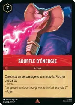 Lorcana - Souffle d’energie - La Mer Azurite Chapitre 6 - MINT/NMINT - FR - FOIL - Image 1