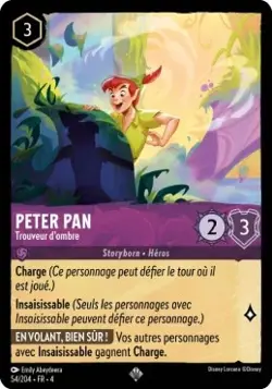 Lorcana - Peter Pan - Shadow Finder - MINT/NMINT - FR - Image 1