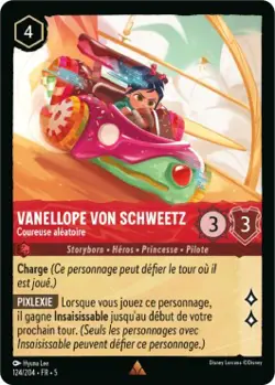 Lorcana - Vanellope von Schweetz - Coureuse aleatoire - MINT/NMINT - FR - FOIL - Image 1