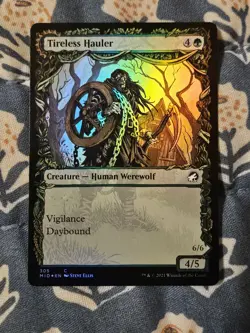 Tireless Hauler FOIL (305) Innistrad Midnight Hunt Magic the Gathering MTG - Image 1