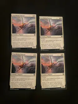 4 Starnheim Courser 4x x4 - NM - Kaldheim - MTG MAGIC CARDS - Image 1