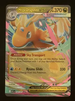 Mega Dragonite ex 152/217 Ascended Heroes Holo Pokemon Card - Image 1