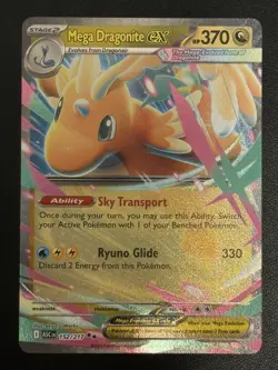 Mega Dragonite ex 152/217 Ascended Heroes Holo Pokemon Card - Image 3
