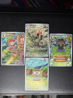 Pokemon Black Bolt and White Flare Lot Of Illustration Rares - Image 1