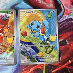 Pokemon TCG First Partner Illustration Collection Series 1 Gen 1 Starters - Image 4