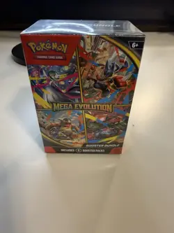 Pokemon Mega Evolution Booster Bundle 6 Packs Factory Sealed - Image 1