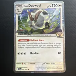 Pokemon Hop's Dubwool Journey Together Best Buy Promo Card - Unsealed NM - Image 1