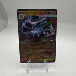 Pokemon TCG Mega Charizard X ex Holo Double Rare 013/094 Phantasmal Flames 360 … - Image 1