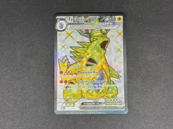 Tyranitar ex 211/197 Ultra Rare Obsidian Flames Pokemon Holo NM - Image 1