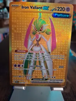 Iron Valiant ex 261/182 SV04: Paradox Rift Hyper Rare NM - Image 1