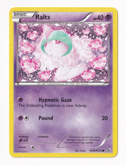 Ralts #RC8 Pokemon TCG Legendary Treasures Reverse Holo NEAR-MINT condition - Image 2