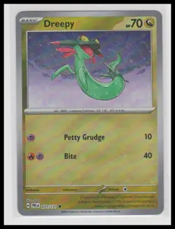Pokemon SV: Prismatic Evolutions #071/131 Dreepy (Poke Ball Pattern) Holo - Image 1