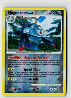 Pokemon Stormfront #5/100 Magnezone (5) Reverse Holo - Image 1