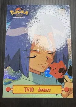 1999 Topps Pokemon TV Series 1 James TV10 Rainbow Foil (4th Print) MP - Image 2