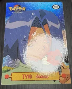 1999 Topps Pokemon TV Series 1 James TV10 Rainbow Foil (4th Print) MP - Image 3