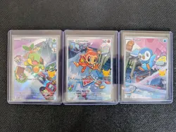 Pokemon First Partner Illustration Set Series 1 Promo 40 41 42 Sinnoh 2026 - Image 1