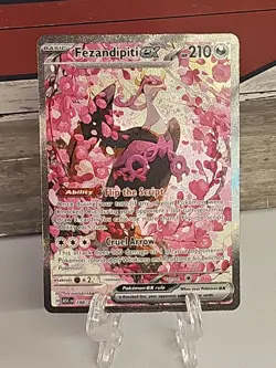 Pokemon TCG Fezandipiti EX 288/217 Full Art SIR Near Mint - Image 1