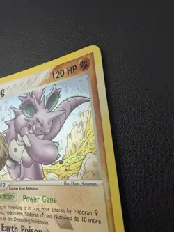 Pokemon TCG Nidoking EX FireRed & LeafGreen 8 Reverse Holo Rare Near Mint - Image 4