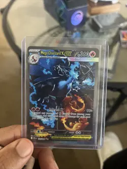 Pokemon Mega Charizard X EX 360 HP Holo 125/094 Phantasmal Flames*open to offers - Image 1