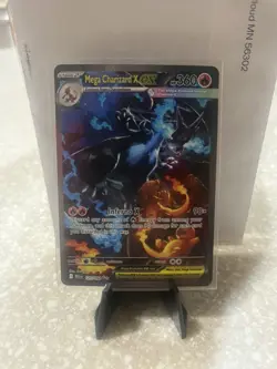 Pokemon Mega Charizard X EX 360 HP Holo 125/094 Phantasmal Flames*open to offers - Image 4