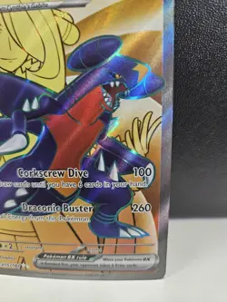 Pokemon TCG Cynthia's Garchomp EX 215/182 Destined Rivals Ultra Rare - Image 3